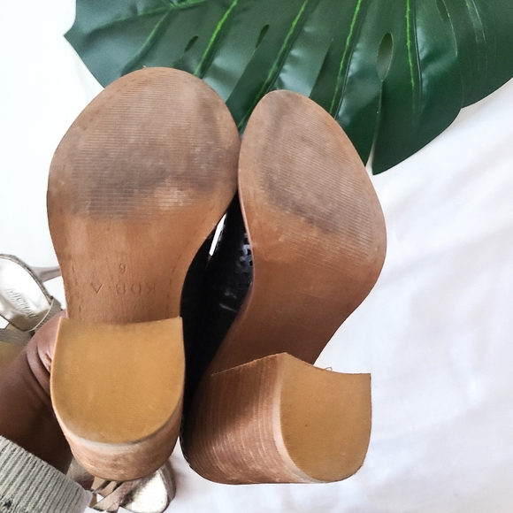 Kelsi Dagger block heels Black shoes - Picture 7 of 9